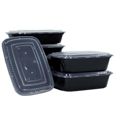 China Microwavable Freshness Preservation PP Plastic Food Container Take Away Disposable Plastic Box Containers For Food for sale