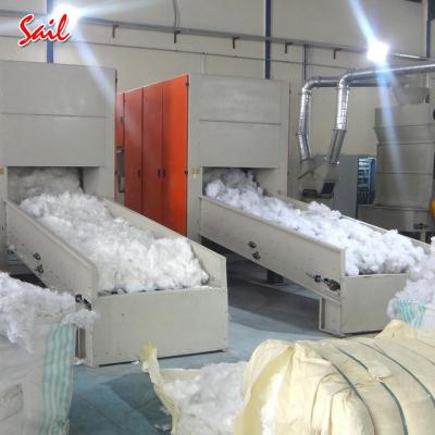 China Factory Auto PLC Control Compressed Fiber Bale Opening Machine for sale