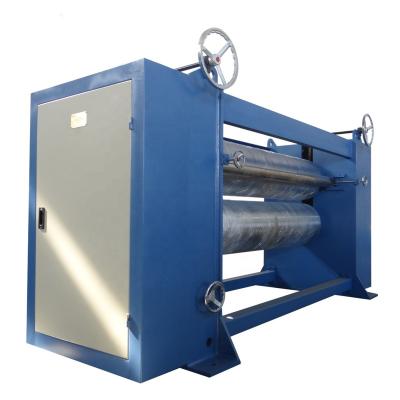 China Factory Nonwoven Double Roll Lining Braking Calendering Machine for sale