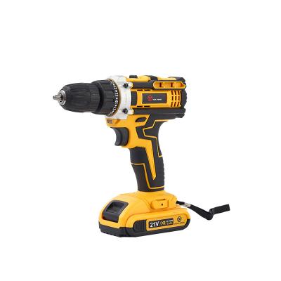 China ToolFriend Power Tools 10mm Cordless Brush Motor 21V Lithium  Battery Electric  Rechargeable  Multifunctional Drill TF-CD02 for sale