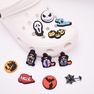 China Wholesale Custom Clog PVC Shoe Charms Clog Charms Halloween Clog Charms For Clog Shoes Decoration Croc Charms for sale