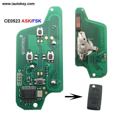 China CE0523 Car Control Remote Main Electronic Board For CITROEN C2 C3 C4 C5 Picasso Berlingo Alarm CE0523 ASK/FSK Car Control Alarm for sale