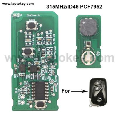 China Car remote control smart key electronic board for B-YD for G3/L3/F0/S6 encrypted 46 chip car alarm G3/L3/F0/S6 for sale