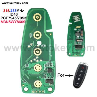 China Car Remote Master Electronic Board For Ford Edge Escape Explorer Taurus Flex Focus PCF7953/7945 BT4T-15K601-Cx Car Alarm BT4T-15K601-Cx for sale