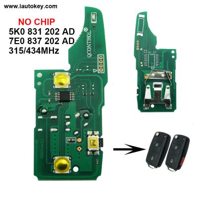 China Car Remote Car Remote Main Board For AMAROK/TRANSPORTER For VW For Car Control Alarm 5FA010185-00 7E0837202AD/5K0837202AD/5FA010185-00 for sale