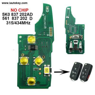 China Car Remote Master Electronic Board For VW Volkswagan Caravelle Sharan Multivan MPV T5 Control No Chip 315/434MHz Car Alarm Caravelle Sharan Multivan MPV T5 for sale