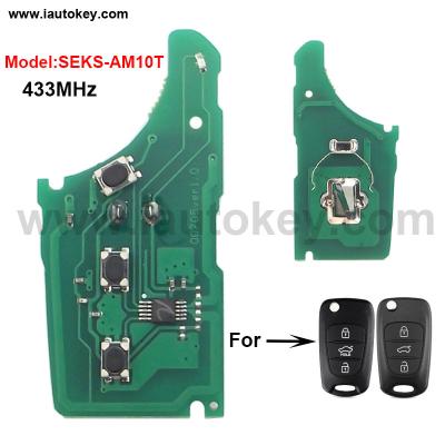 China Car Remote Master Electronic Board for K1A SEKS-AM10Tx CE 0678 433-EU-TP SCK Keyless Vehicle Entry Control Alarm SEKS-AM10T for sale