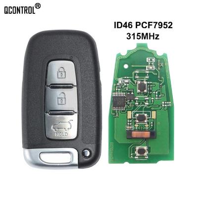 China QCONTROL Smart Remote Key with 3 BT 315MHz ID46 Chip for Hyundai Accent Sonata Genesis for Kia Optima Fob FCC ID: SY5HMFNA04 Smart for Two 451 for sale