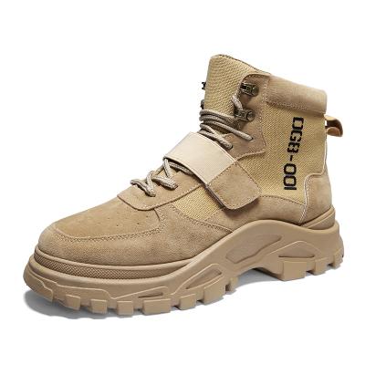 China Martin Boots Durable High Top Men's Shoes Autumn And Winter Men's Hiking Boots Tooling Retro Casual Boots for sale