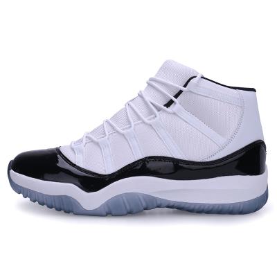 China Men's Anti-Slip Basketball Sports Shoes 3 Color Unique Rubber Mesh Basketball Shoes Plus Size Sports Shoes for sale