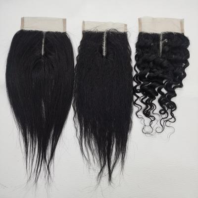 China Cheap Straight Letsfly T Part Closure, 12inch Straight, Curly St, Body Wave, Deep Wavy Style Hair Vendor for sale