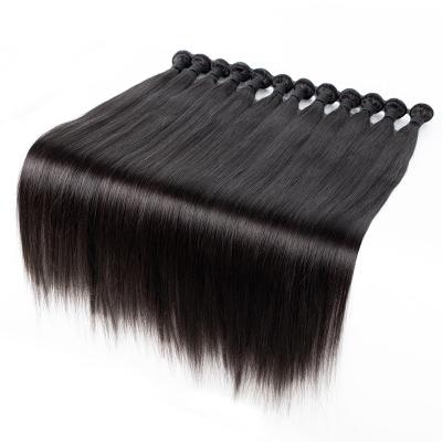 China Letsfly High Quality Silky Straight 10A Human Hair Bundles Brazilian Human Remy Hair Extensions Free Shipping Virgin Hair Weave for sale