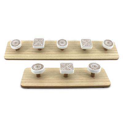 China Wooden Plant Wall Hook Set Modern Direct Creative Universal Living Home Small Items for sale