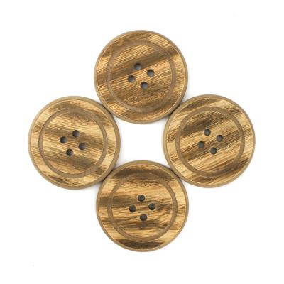 China Sustainable OEM Wholesale Custom Drink Absorber Wooden Round Coaster Unfinished for sale