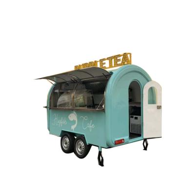 China Vegetable Processing Us Plant Standard Food Trailer Round Cover Food Truck Food Trailer Food Supply Trailer Below $2999 for sale