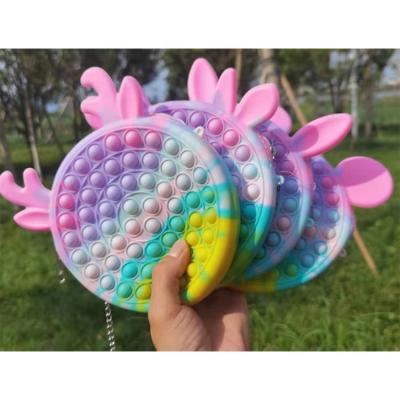 China Environmental protection duct material decompression toys push bubble toy sensory decompression for sale