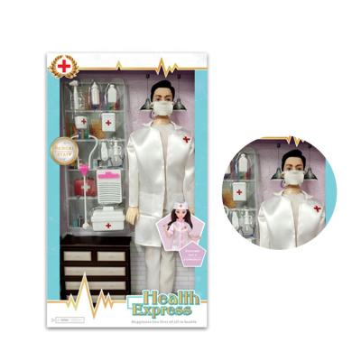 China Nurse Doll Doctor Role of Doll Toy 2021 New Fashion Doll Set with Medicine Tool for sale