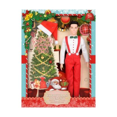 China Wholesale Doll Toy Christmas Doll Boy Girl Christmas Decoration Pink Doll Kids New Year Gift Toy for sale