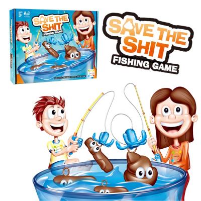 China New Arrival Eco-friendly Kids Plastic Fishing Game Save The Crappy Toy for sale