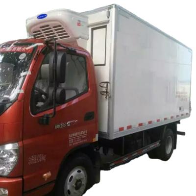 China best selling 16~22cubic meter engine dirven front mounted reefer units for truck for sale