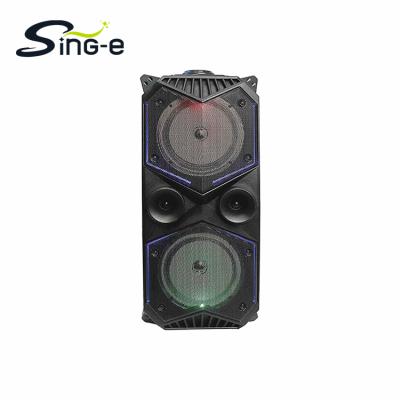 China Hot Selling AirPlay Large Woofer Multifunctional BT Wireless Speaker For Outdoor Party Stereo Sound Box for sale