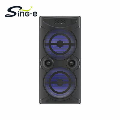 China Outdoor AirPlay Large Size 2*8 Inches Wireless BT Speaker For Party Karaoke Player for sale