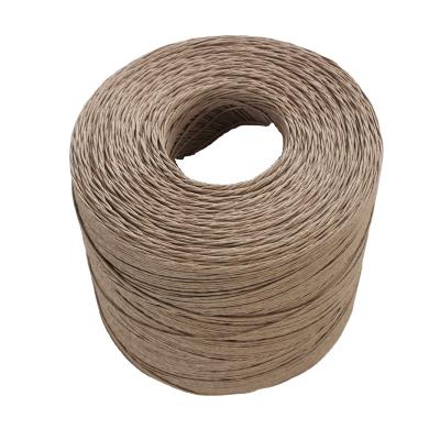 China Eco-friendly 3.5mm or Customized Twisted Paper Cords for Handles of Take-away Food Paper Bags for sale