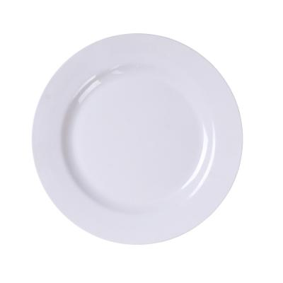 China Viable Melamine Dishes Manufacturers 8 Inch Elegant White Kitchen Custom Dinnerware Melamine Dishes Sets Melamine Dishes Bowls for sale