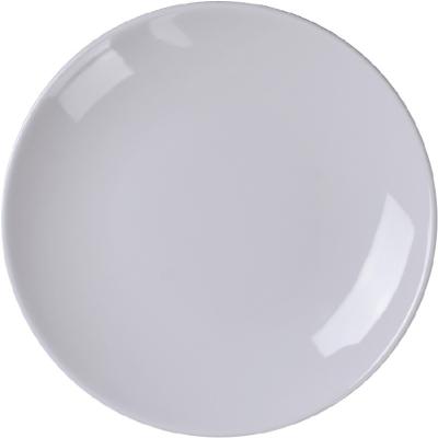 China Disposable Melamine Reliable White Melamine Snack Dish Large Lever Round Food Oval Dishes for sale