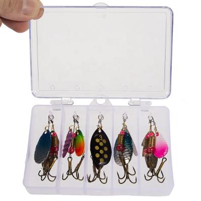 China 10pcs/lot fishing spinner bait 2.5-4g fishing artificial wobbler metal primers spinnerbait isca free with BO IA2130400010 for sale