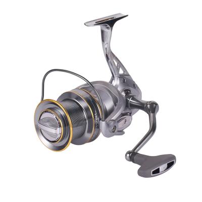 China Fast Delivery 14+1 Left/Right Hand Waterproof Rotating Reel Full Metal Body Fishing Reel Interchangeable Left Spinning Reel for sale