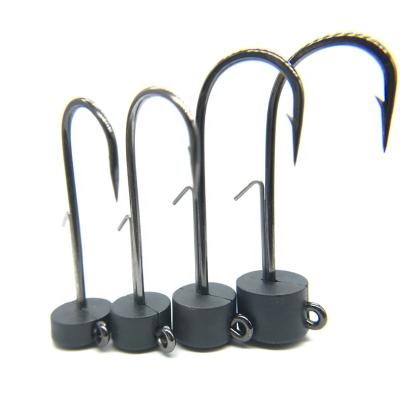 China TOPLY Delivery Tungsten Alloy Quick Tungsten Head Hook Fly Fishing Barbed Hook 3.5g for sale