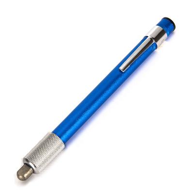 China hot sale blue color Portable Diamond Sharpening Rod with medium grit for sharpening hook pen style hook sharpener HF5302160130 for sale