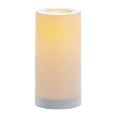 China No Fire No Smoke Christmas And Wedding Flameless Candle Pillar Plastic Solar Floating Led Candle Lights for sale