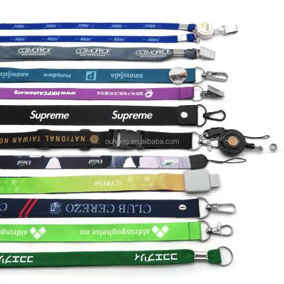 China Health Care Institute No Order Manufacturer Cheap Personalized Neck Minimum Tools Printing Custom Logo Polyester Sublimation Lanyards for sale