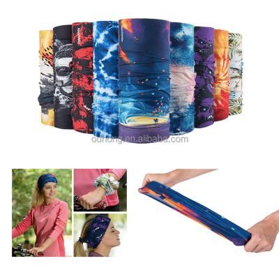 China Multifunctional wholesale custom print tube outdoor seamless universal bandana for sale