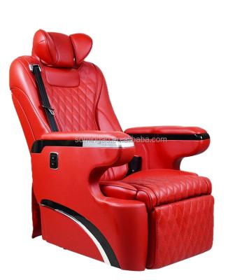 China Cartoon car modified interior kit, electric car sunshade touch screen, Nasnapa leather caravan rotating recliner for sale