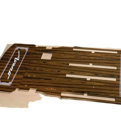 China Automotive Interior Car Modified Luxury South American Grapefruit Solid Wood Flooring for sale