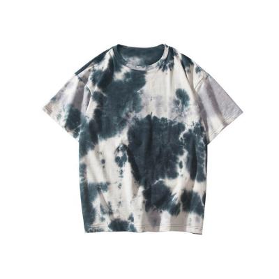 China Custom Tie Dye 100% Cotton Anti Shrink Soft Printing Mens T Shirts for sale