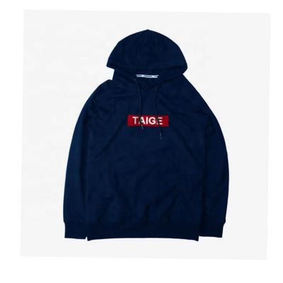 China Custom Men's Hoodie Anti-shrink Logo Printed Sweatshirt Oversized Pullover Hip Hop for sale