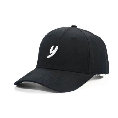 China JOINT Sports Cotton Twill 6 Panel 3D Custom Embroidery Structured Baseball Hat for sale