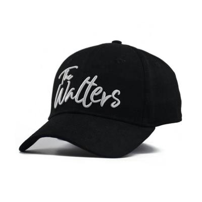 China JOINT Custom Black Private Label Sports Hats Wholesale Embroidered Logo Baseball Hat for sale