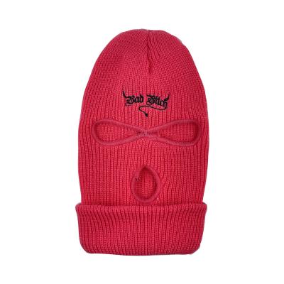 China COMMON Custom Face Mask Hemp Floor Face Mask Face Mask Face Mask Full Balaclava 3 Holes Ski Mask Cycling Cap for sale