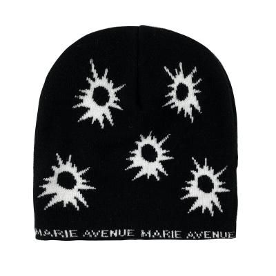 China Custom Wholesale Custom Knitted Beanie Hat Designer Brand Hat Winter Beanie Hat COMMON for sale