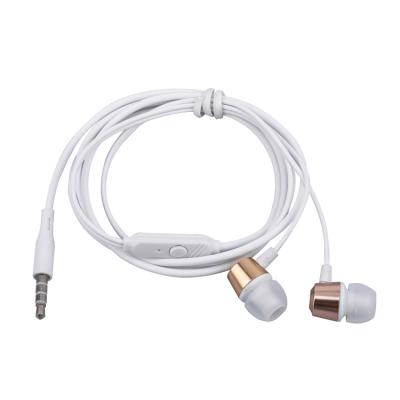 China Factory Direct In-Ear Handsfree Key Phones In Ear Headphones Wired Headset Earpiece for sale