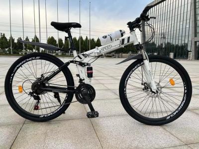 China Mtb Folding Mountain Bike Popular  29/26 Inch Carbon Steel 18 Aluminum Alloy for sale