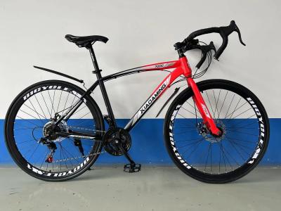 China CHINA ORIGIN Fashion 21speed Road Bike Red Suspension Aluminium Frame Mountain Road Bicycle for sale