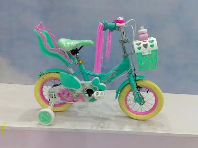 Chine Princess Kids Bikes pour les filles 12 16 20 pouces Taille de roue avec dossier Pour le vélo de pédales pour enfants à vendre