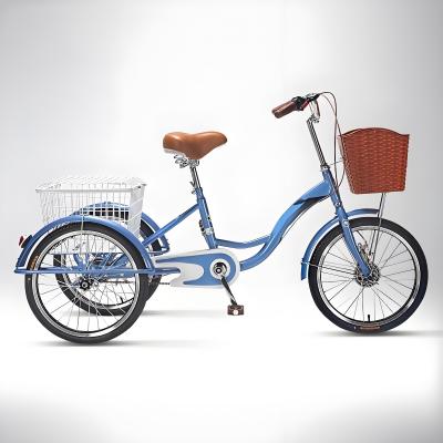 China Aluminum Adult Tricycle Three Wheel Bike For Sale 24inch 26inch for sale