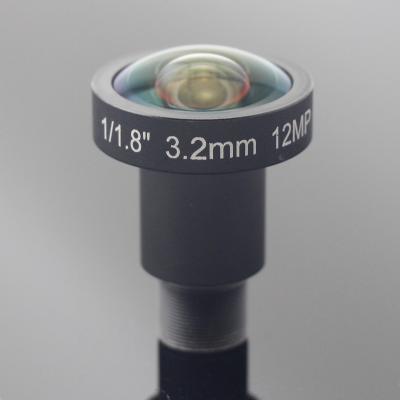 China CCTV Lens 12MP 3.2mm MINI Board Lens 3.2mm 10MP Mini M12 Lens CCTV Lens 1/1.7